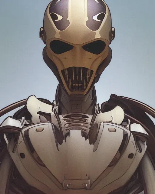 Image similar to 5 5 mm photo of general grievous. art by artgerm, alphonse mucha and greg rutkowski. highly detailed 8 k. intricate. lifelike. soft light. nikon d 8 5 0.