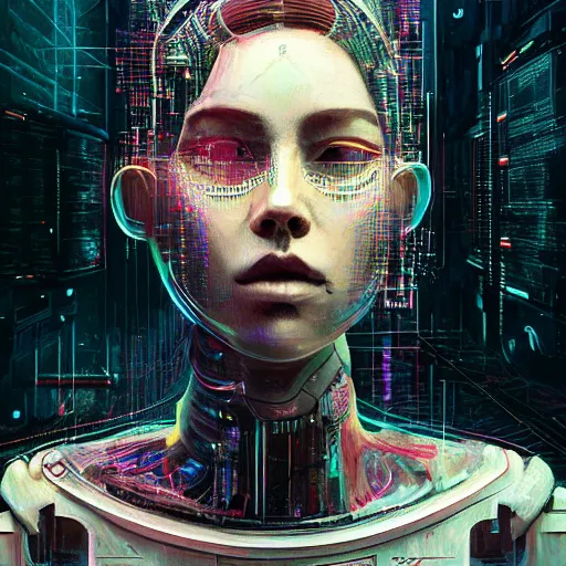 Image similar to hyperrealistic portrait of a woman monster astronaut, full body portrait, well lit, intricate abstract. cyberpunk, intricate artwork, by Tooth Wu, wlop, beeple. in the style of Jin Kagetsu, James Jean and wlop, highly detailed, sharp focus, intricate concept art, digital painting, ambient lighting, 4k, artstation