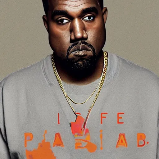 Prompt: kanye west the life of pablo,