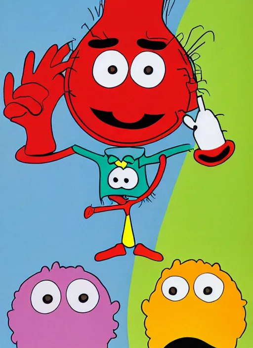 Image similar to little mr fancy pants poster art by jim henson and roger hargreaves
