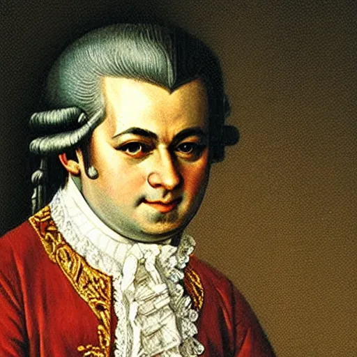 Image similar to mozart commits arson