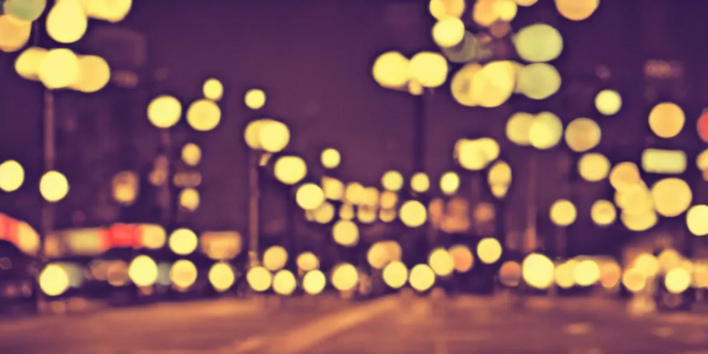 Image similar to photography bokeh soft focus light city night streetlights