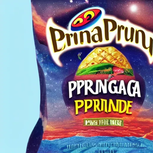 Image similar to the bermuda priangle, promo image for the new pringle which is a bermuda priangle, bonkers af, jeff