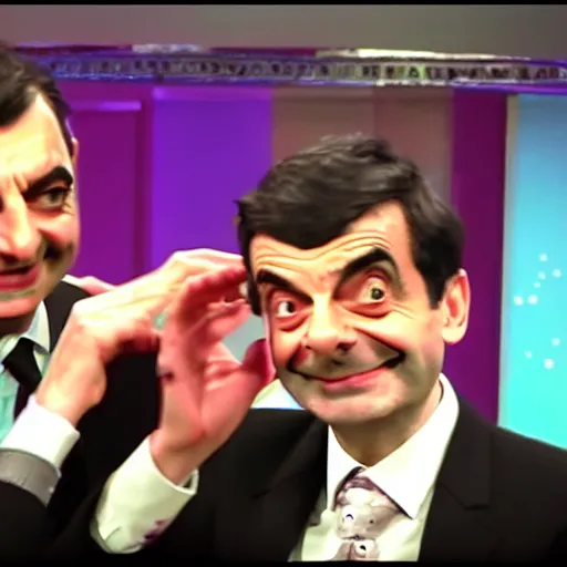 Image similar to mr bean dabbing twitch stream