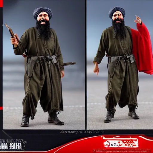 Image similar to hot toys osama bin laden