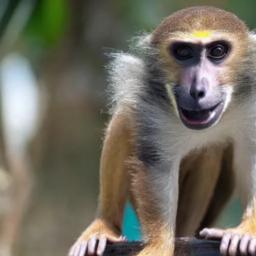 Prompt: cada macaco no seu galho. meu galho e na bahia.