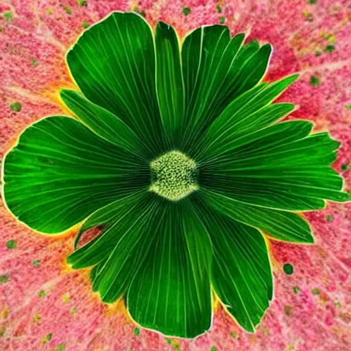 Image similar to the world's most beautiful plant, hyper realistic