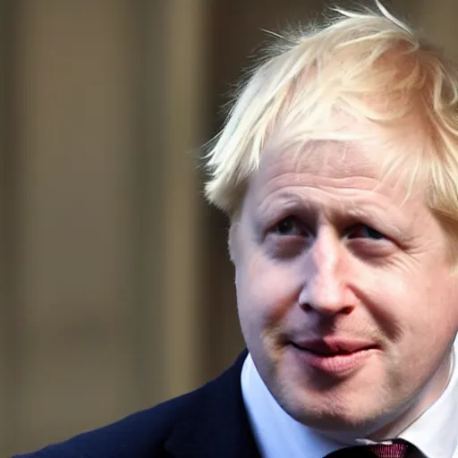 Prompt: Boris Johnson bald
