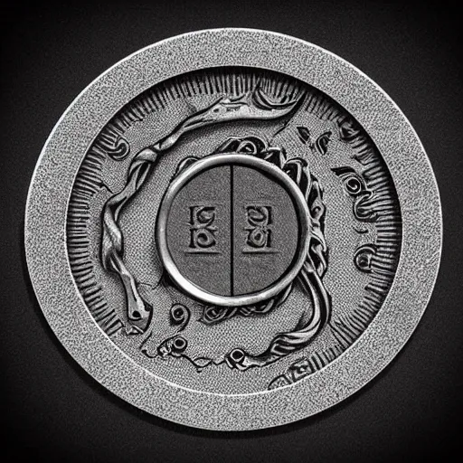 Image similar to the ring from lord if the rings with an imprinted ruler, cm scale imprinted on the inside of the ring, highly detailed, 8 k, trending on artstation, mystic, rpg artwork