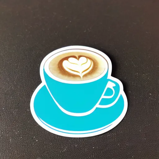 Image similar to sticker cup of coffee