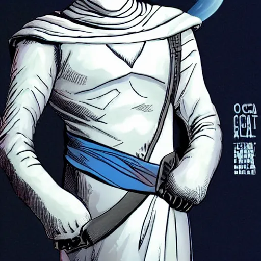 Image similar to oscar isaac as moon knight