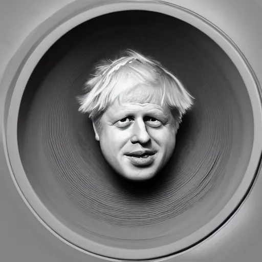 Image similar to boris johnson as a drain, photorealistic, highly detailed 8 k