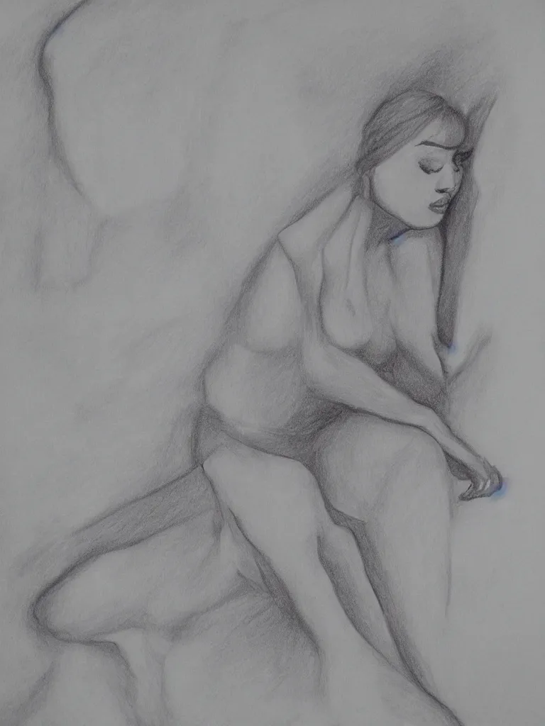 Prompt: drawing by katie acheson wolford