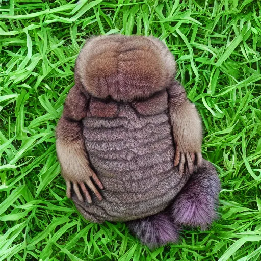 Image similar to large tardigrade with fur