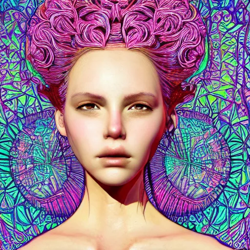 Prompt: the portrait of an incredibly beautiful woman partially made of onions, an ultrafine detailed illustration by james jean, final fantasy, intricate linework, bright colors, behance contest winner, vanitas, angular, altermodern, unreal engine 5 highly rendered, global illumination, radiant light, detailed and intricate environment