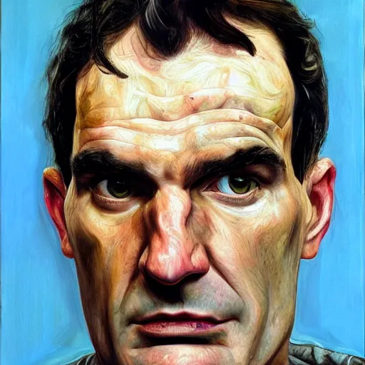 Prompt: high quality high detail painting by lucian freud, hd, henry rollins