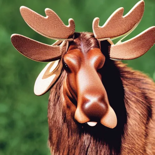 Image similar to Recently proposed Loving-Kindness Moose Emoji