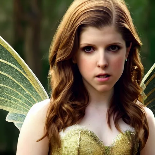 Prompt: anna kendrick as a beautiful fairy, 8 k resolution hyperdetailed photo realistic, extremely high quality and life like