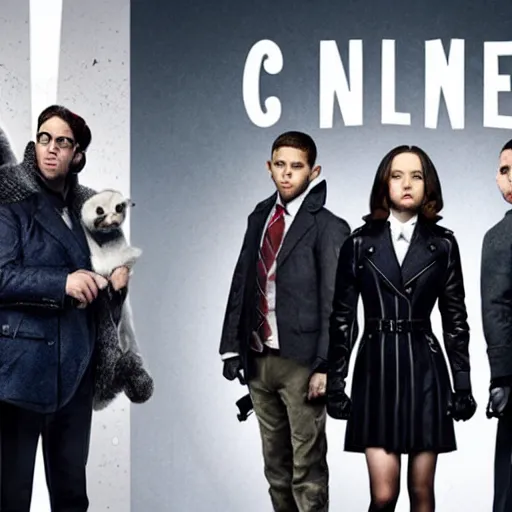 Image similar to Umbrella academy Netflix