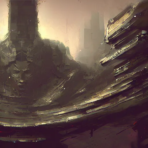 Image similar to evil ai taking over the world in the style of craig mullins