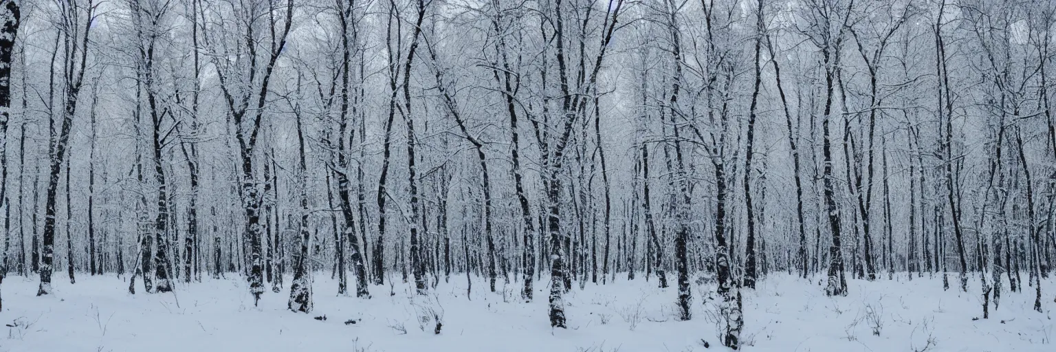 Image similar to russian snowy woodlands