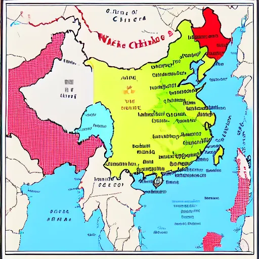 Prompt: the outline of the people's republic of china