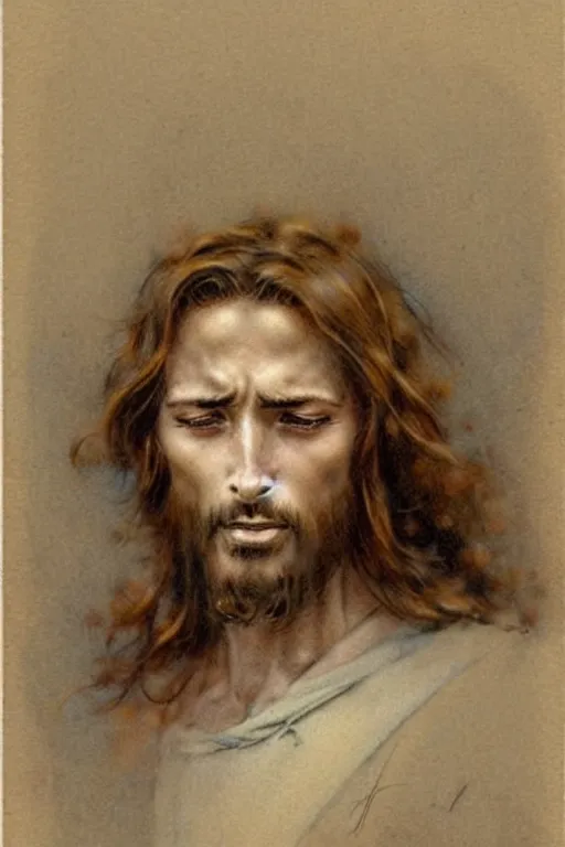 Prompt: (((((1950s jesus second coming . muted colors.))))) by Jean-Baptiste Monge !!!!!!!!!!!!!!!!!!!!!!!!!!!