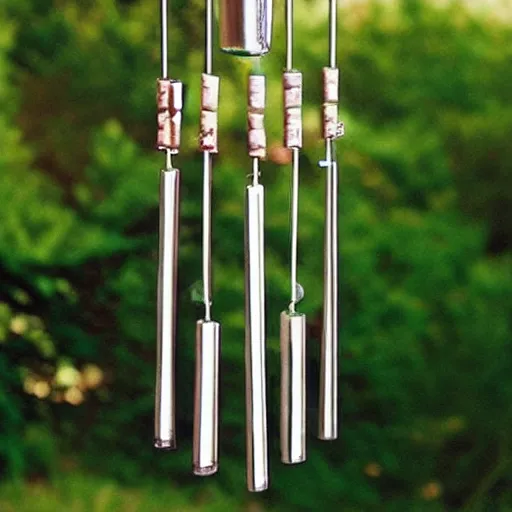 Image similar to “wind chimes of the future”