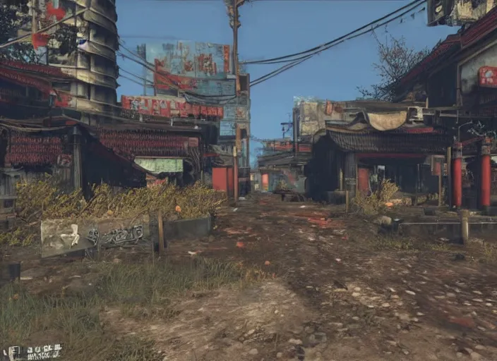 Image similar to Taiwan in fallout 4