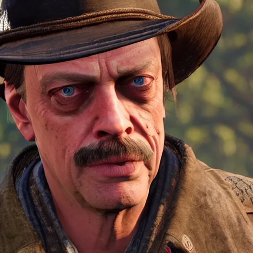 steve buscemi stars as micah bell in the playstation 4 Stable