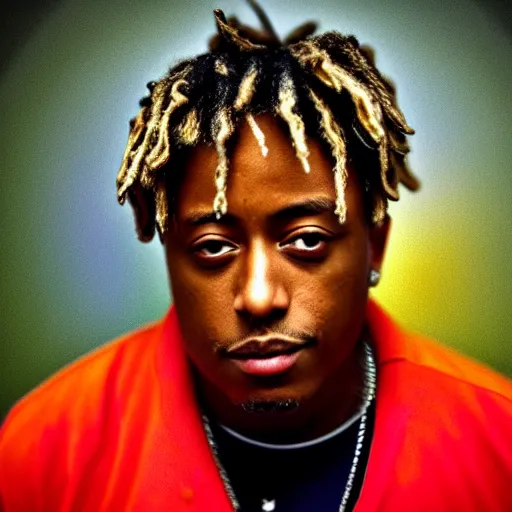 Image similar to Juice WRLD with Jesus 4K quality super realistic