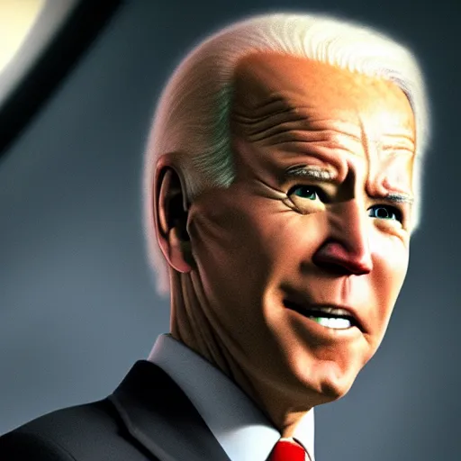 Prompt: Film still of Joe Biden, from Star Wars: The Clone Wars (2008–2020 TV Series)