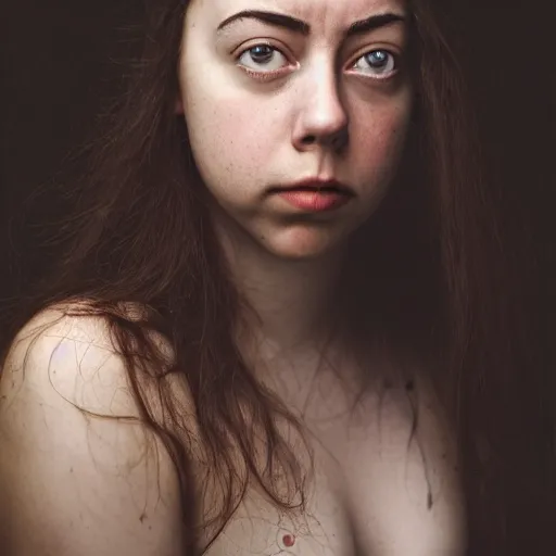 Image similar to a masterpiece portrait photo of a beautiful young woman who looks like a icelandic aubrey plaza