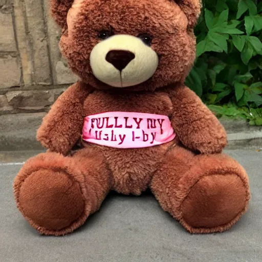 Prompt: fully teddy bear in the style of mondian