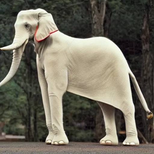 Image similar to elephant borzoi hybrid