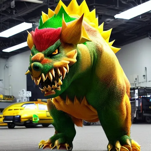 Image similar to real life bowser