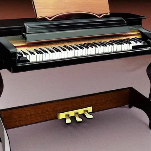 Image similar to a piano from the year 2 1 0 0