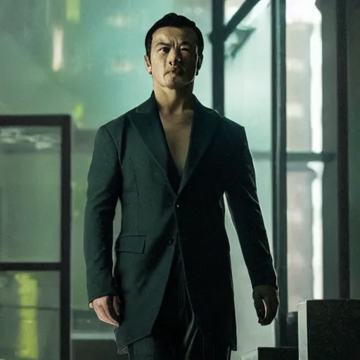 Image similar to Takeshi Kovacs from altered carbon