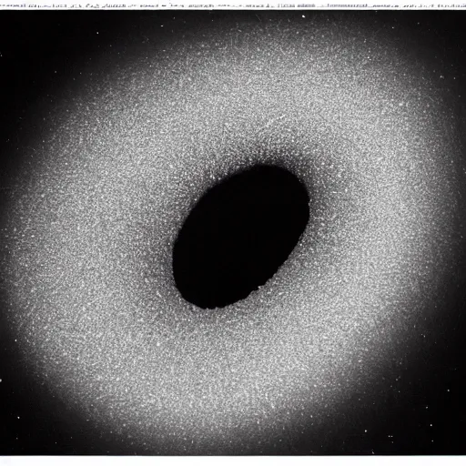 Prompt: a balck hole turning into a white hole