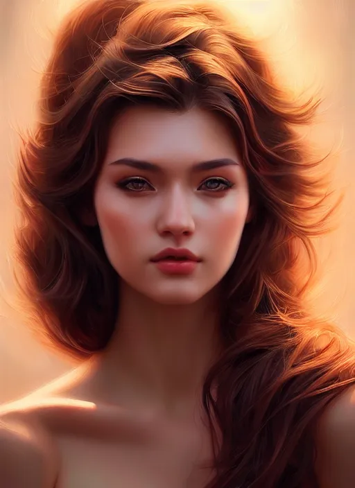 Image similar to photo of a gorgeous young woman in the style of stefan kostic, realistic, sharp focus, 8k high definition, insanely detailed, intricate, elegant, art by stanley lau and artgerm