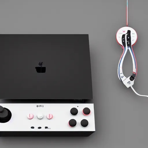 Image similar to new game console designed for a radio station