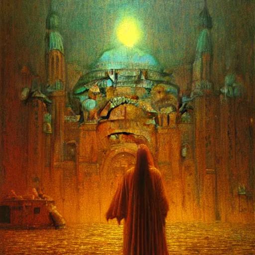 Image similar to a cinematic scene from the istanbul, concept art by beksinski and jean delville, dramatic lighting, ultra hd, hdr, 8 k