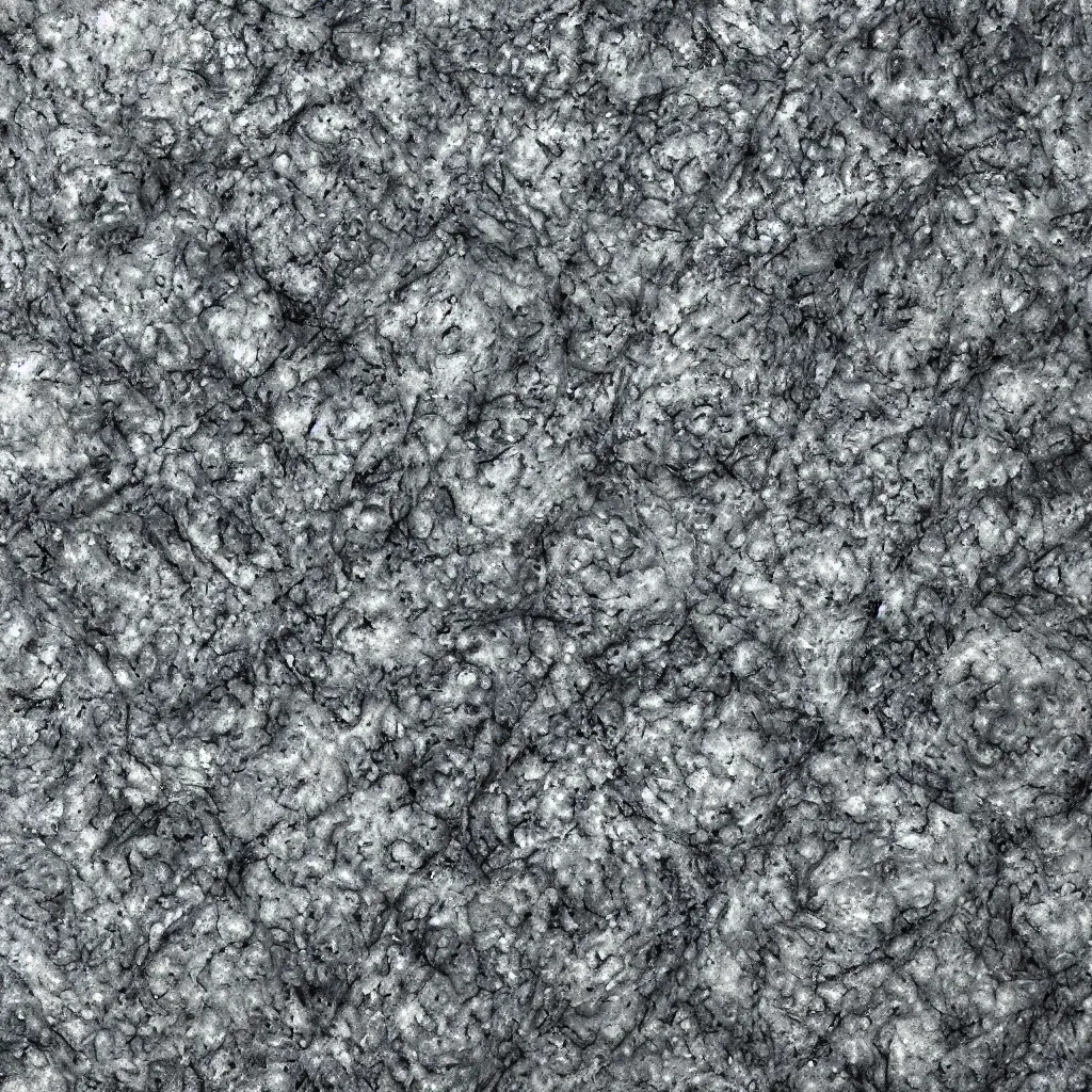 Image similar to a close up view of a granite surface, a computer rendering by jasper johns, polycount, postminimalism, polycount, vray, physically based rendering