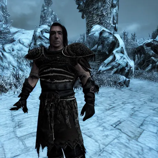 Image similar to Till Lindemann in Skyrim V