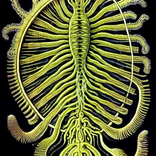 Image similar to rotifer weedwacker ernst haeckel