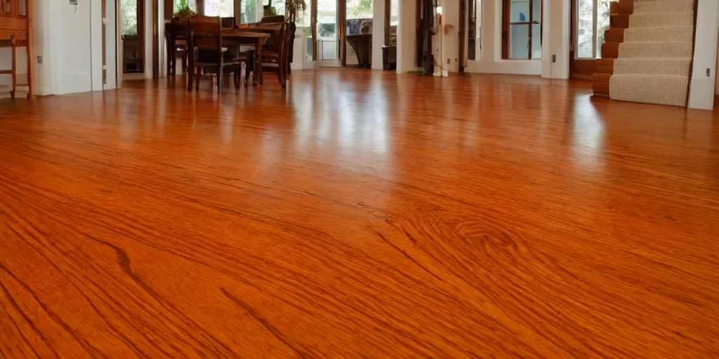 Image similar to photograph of fractals in hardwood floor home interior