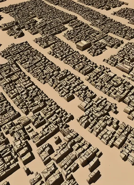 Image similar to beautiful photograph of the terraformed negev desert city. very detailed street scene. judean culture.