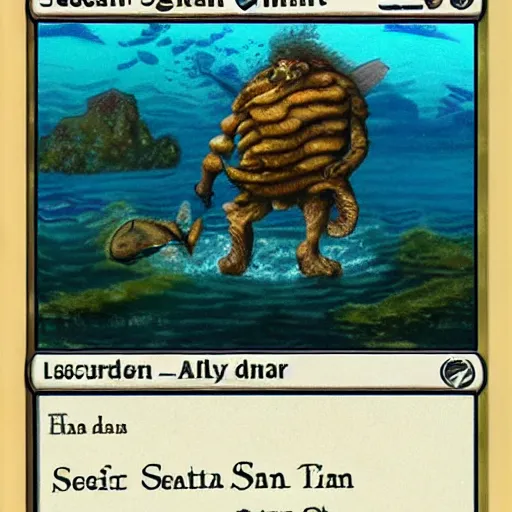 Image similar to sea giant