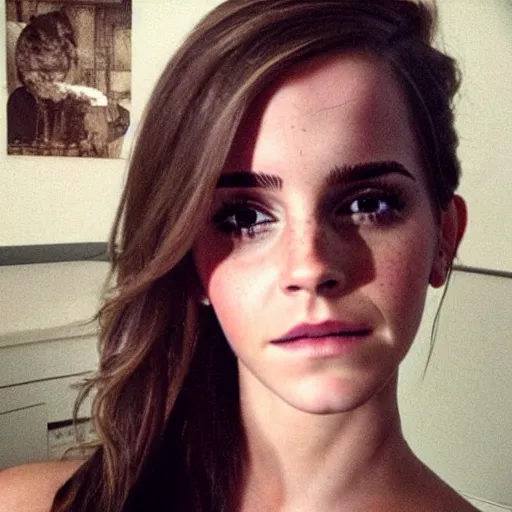 Image similar to emma watson mixed with kim kardashian