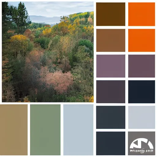 Image similar to most popular 1 2 3 0 s color palette